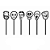 Pirulito Florestal Pop Tattoo Pânico Sabor Tutti-Frutti - Embalagem com 400G - Imagem 2