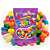 Bala de Goma Delikuky Jelly Beans Frutas Sortidas - Embalagem com 500G - Imagem 2