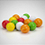 Chiclete Brinclet´s Balls Sabor Frutas Sortidas - Embalagem com 18G - Imagem 2