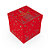 Caixa Cubo com Tampa  Brilhos de Natal - Imagem 1