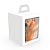 Caixa Soft com Visor Mini Panetone Branco - Imagem 1