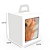 Caixa Soft com Visor Mini Panetone Branco - Imagem 2