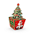 Caixa Árvore Feliz Natal - Imagem 1