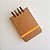 Mini Sketchbook Capa Dura Kraft/Laranja Neon - Imagem 6