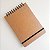 Sketchbook Capa Dura Kraft/Preto - A5 - Imagem 4
