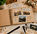 Sketchbook Álbum de Fotos Scrapbook Capa Dura Kraft - A4 27x19cm - Imagem 2