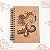 Sketchbook Desenho Capa Kraft Flexível - A5 - Imagem 10