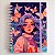 Sketchbook Capa Dura Garota/lilás - A5 - Imagem 1