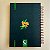 Sketchbook A5 Capa Dura 100% Algodão - Verde - Imagem 10