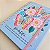 Sketchbook Aquarela A5 Montval 300g Capa Dura - Borboletas/azul-claro - Imagem 1