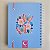 Sketchbook Aquarela A5 Montval 300g Capa Dura - Borboletas/azul-claro - Imagem 9
