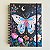 Sketchbook Aquarela A5 Montval 300g Capa Dura - Borboleta/preto - Imagem 1