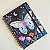 Sketchbook Aquarela A5 Montval 300g Capa Dura - Borboleta/preto - Imagem 8