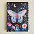 Sketchbook Aquarela A5 Montval 300g Capa Dura - Borboleta/preto - Imagem 9
