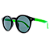 Óculos de sol Estilo kids Preto e verde - Imagem 3