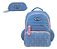 Kit Mochila Costas Notebook C/ Estojo Triplo Original Stitch - Imagem 1