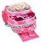 Kit Mochila Rodinhas C/ Alças Costas Barbie Pet Veterinária - Imagem 17