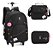 Kit Mochila Rodinhas Porta Notebook Lancheira Estojo Barbie - Imagem 11