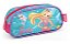 Kit Mochila Carrinho Lancheira Estojo Barbie Princesa Sereia - Imagem 4