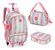 Kit Mochila Rodinhas Lancheira E Estojo Barbie C/ Brilho - Imagem 1