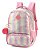 Mochila De Costas Juvenil Original Barbie Com Brilho - Imagem 6