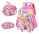 Kit Mochila Rodinhas Lancheira Estojo Original Barbie - Imagem 8