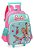Kit Mochila Rodinhas Lancheira Estojo Original Barbie - Imagem 2