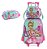 Kit Mochila Com Rodinhas Infantil Original Barbie - Imagem 1