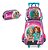 Kit Mochila Com Rodinhas Infantil Original Barbie - Imagem 8