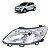 Farol Dianteiro Gol G5 2008 2009 2010 2011 2012 Foco Simples LE - Imagem 1