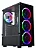 Gabinete Gamer Mid Tower C3Tech MT-G80BK Preto Sem Fonte - Imagem 3
