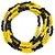 Guia Missanga Preto/Amarelo Miçanga Leitosa (60CM) - Imagem 1