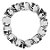 Colar Guia De Caveira Com Pulseira Branco/Preto - Imagem 5