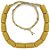Guia Africana Colar Monjolo De Coral Natural Amarelo - Imagem 1