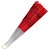 Leque Simples Vermelho/Branco Cigana Com Paete E Renda - Imagem 2
