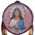 Pandeiro Cigano Decorado Santa Sara Kali - Imagem 2