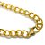 Colar Dourado De Medalhas Ciganas Coloridas Com Fecho - Imagem 3