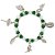 Pulseira Adorno Enfeite P/ Quartinha Orixá Ossain - Imagem 1