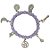 Pulseira Adorno Enfeite P/ Quartinha Orixá Nanã - Imagem 1