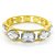 Pulseira Bracelete Dourado Com Pedraria Branca - Imagem 1