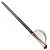 Espada De Metal Vermelha Paramento De Ogum 35CM - Imagem 1