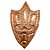 Mini Escudo Cobre Para Assentamento De Orixa - Imagem 1