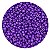 Miçanga Pacote 500g Conta de Missanga Leitosa Roxo - Imagem 2
