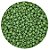 Pacote 500G Conta De Missanga Leitosa Verde - Imagem 1
