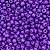 Miçanga Pacote 100g Conta de Missanga Leitosa Roxo - Imagem 2