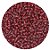 Pacote 100G Conta De Missanga Transparente Vermelho - Imagem 1