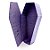 Mini Caixão Roxo Com Cruz Para Ritual - Imagem 2