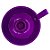 Suporte p/ Vela Palito Castiçal Em Alumínio Roxo Porta Vela C/ Alça - Imagem 3