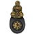 Incensario Mini Porta Incenso Oval Buda Tibetano Meditando - Imagem 2