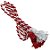 Fiel Cordão De São Francisco Vermelho/Branco 2M C/ Tassel - Imagem 3